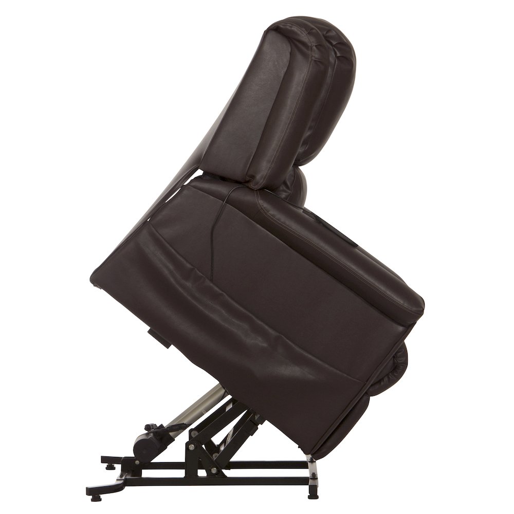 Elsie Power Lift Lay-Flat Recliner with Disinfectable PU Fabric. Picture 7