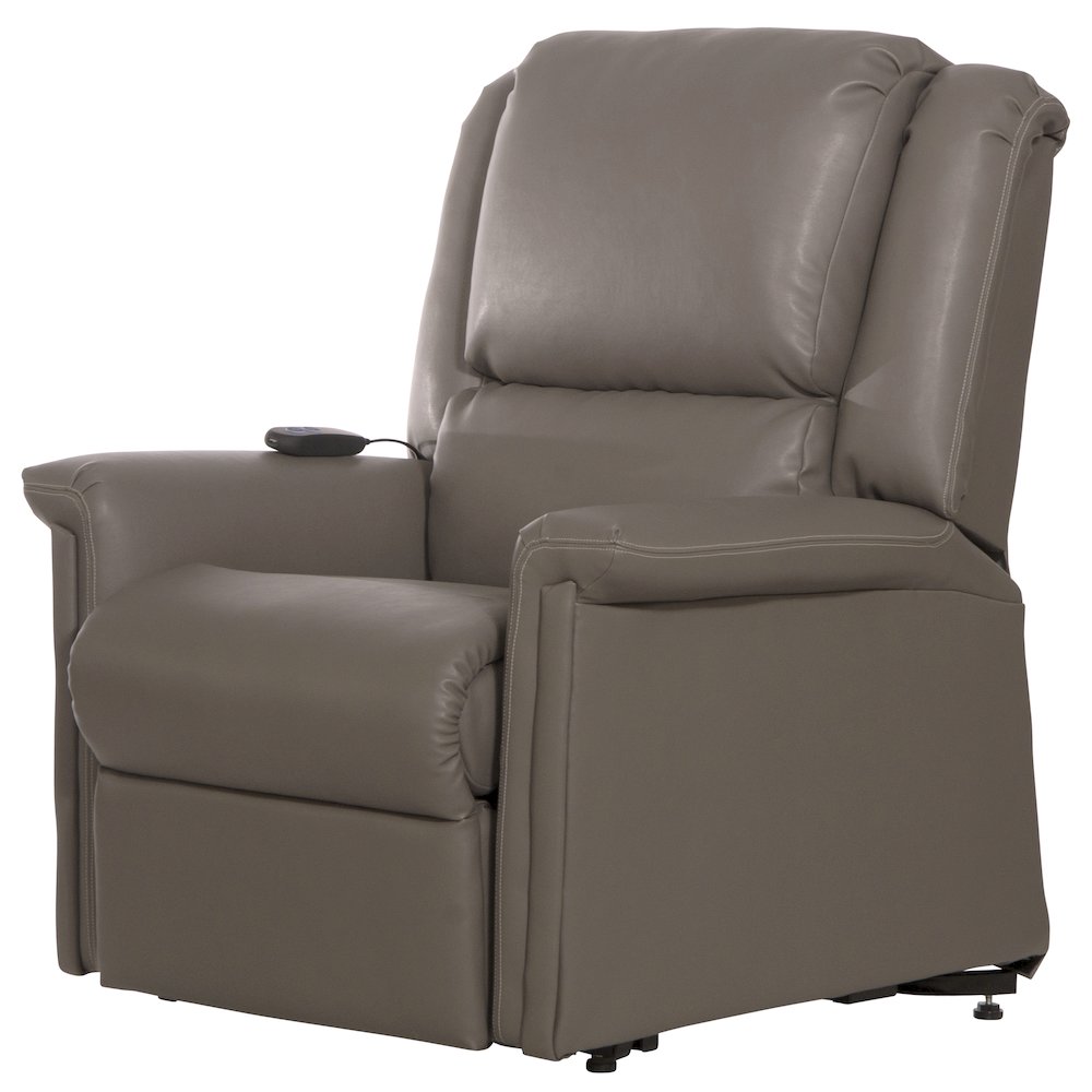 Elsie Power Lift Lay-Flat Recliner with Disinfectable PU Fabric. Picture 3