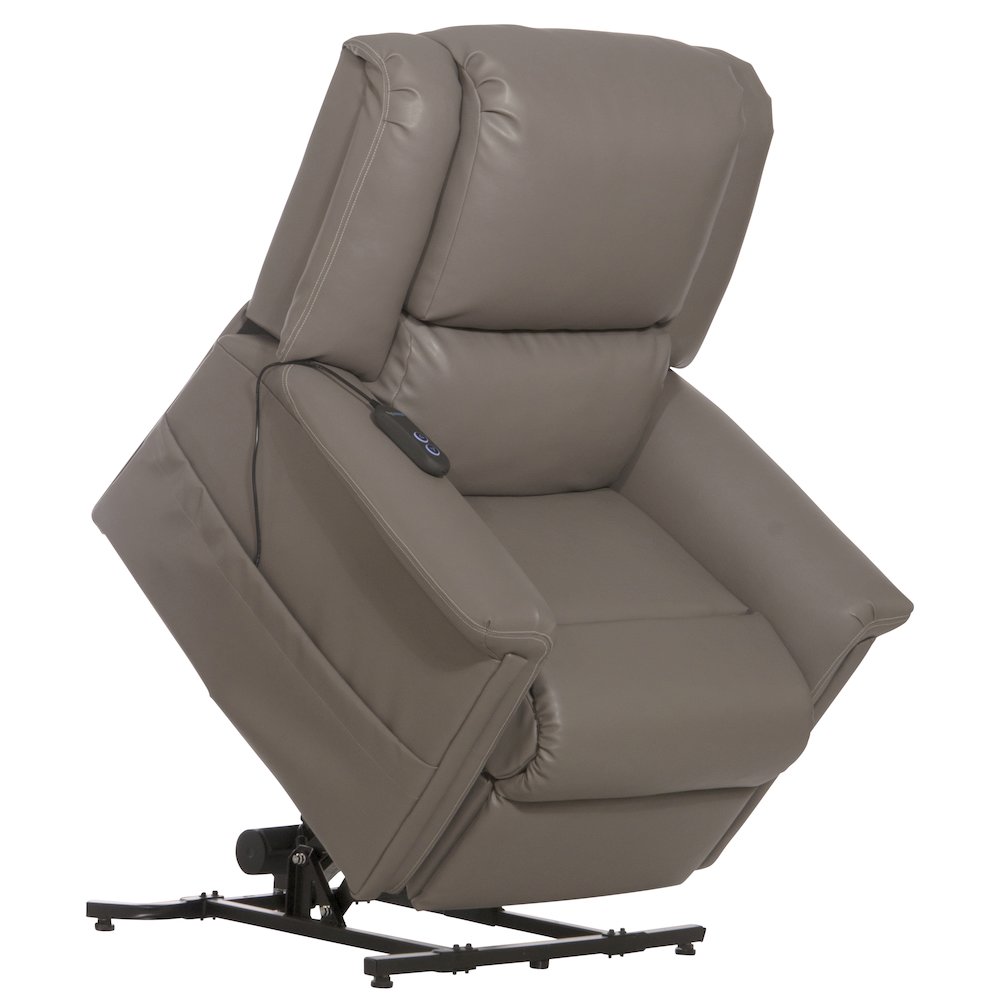 Elsie Power Lift Lay-Flat Recliner with Disinfectable PU Fabric. Picture 6