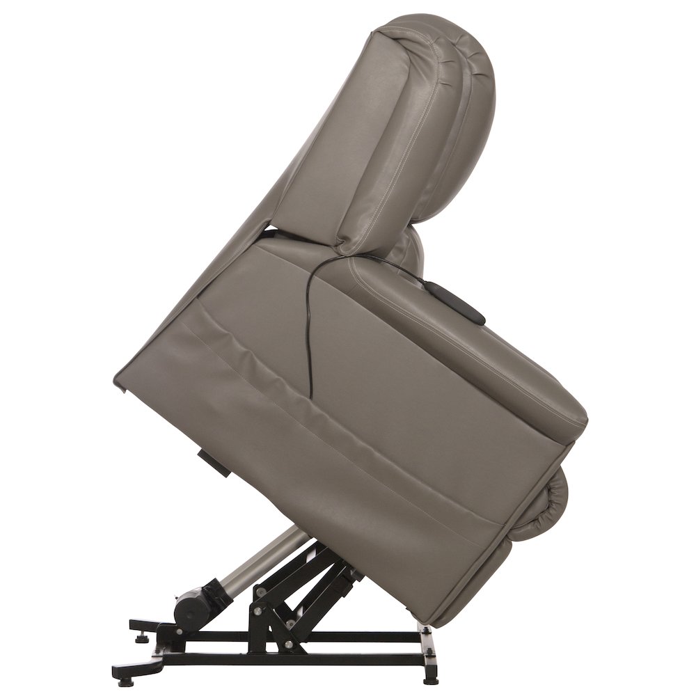 Elsie Power Lift Lay-Flat Recliner with Disinfectable PU Fabric. Picture 7