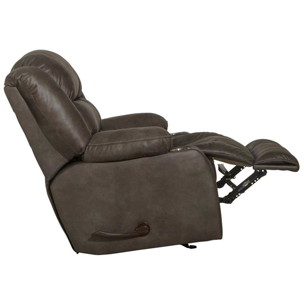Beckley Rocker Recliner with Dual Cupholders. Picture 6