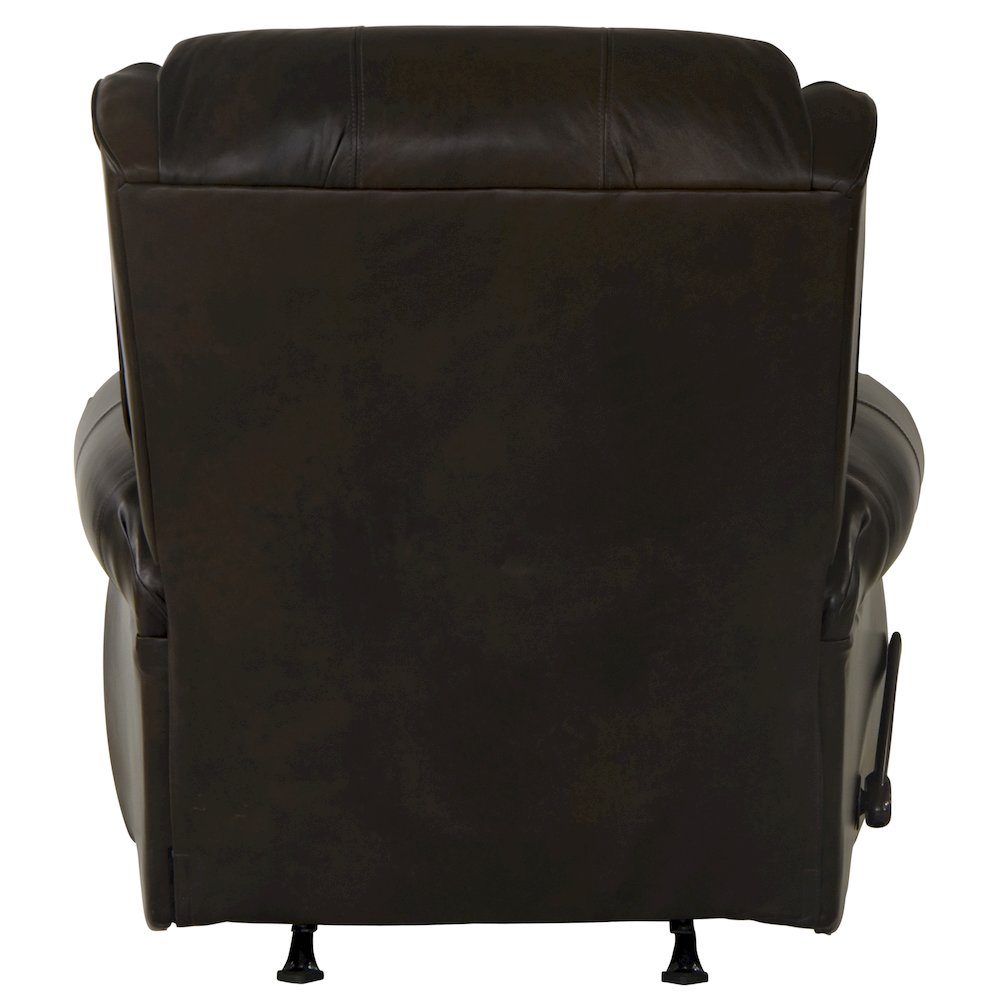 Roberto Italian Leather Match Rocker Recliner. Picture 3