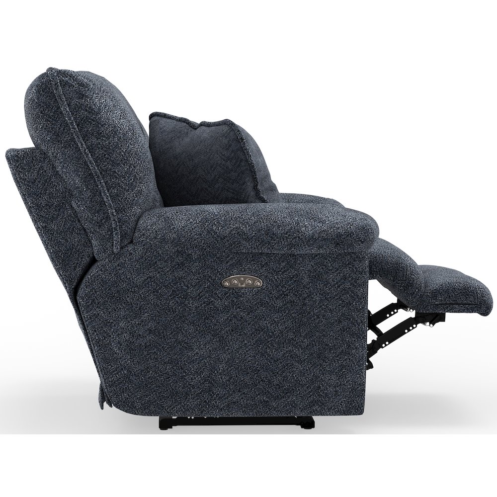 Paxon Deep Seat Power Lay Flat Recliner with Power Adjustable Headrest. Picture 16