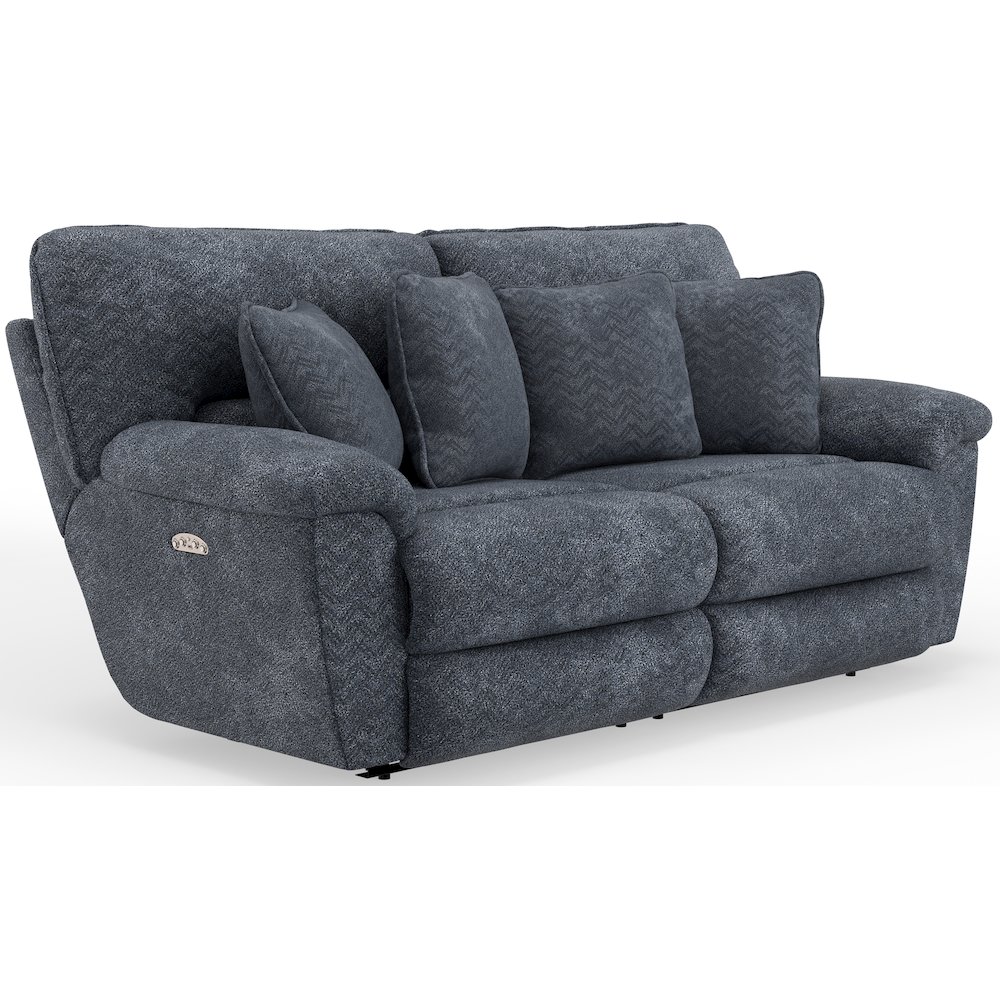 Paxon Deep Seat Power Reclining Sofa with Power Adjustable Headrest. Picture 1