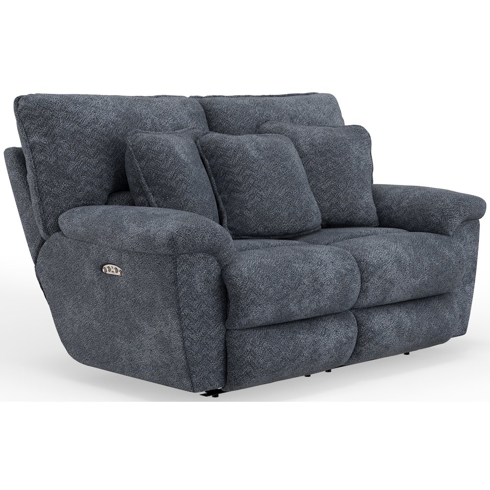 Paxon Deep Seat Power Reclining Loveseat with Power Adjustable Headrest. Picture 1