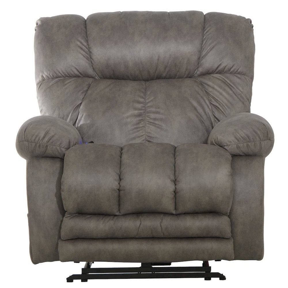 Flynn Power Lay Flat Recliner with Power Adjustable Headrest & Lumbar. Picture 5