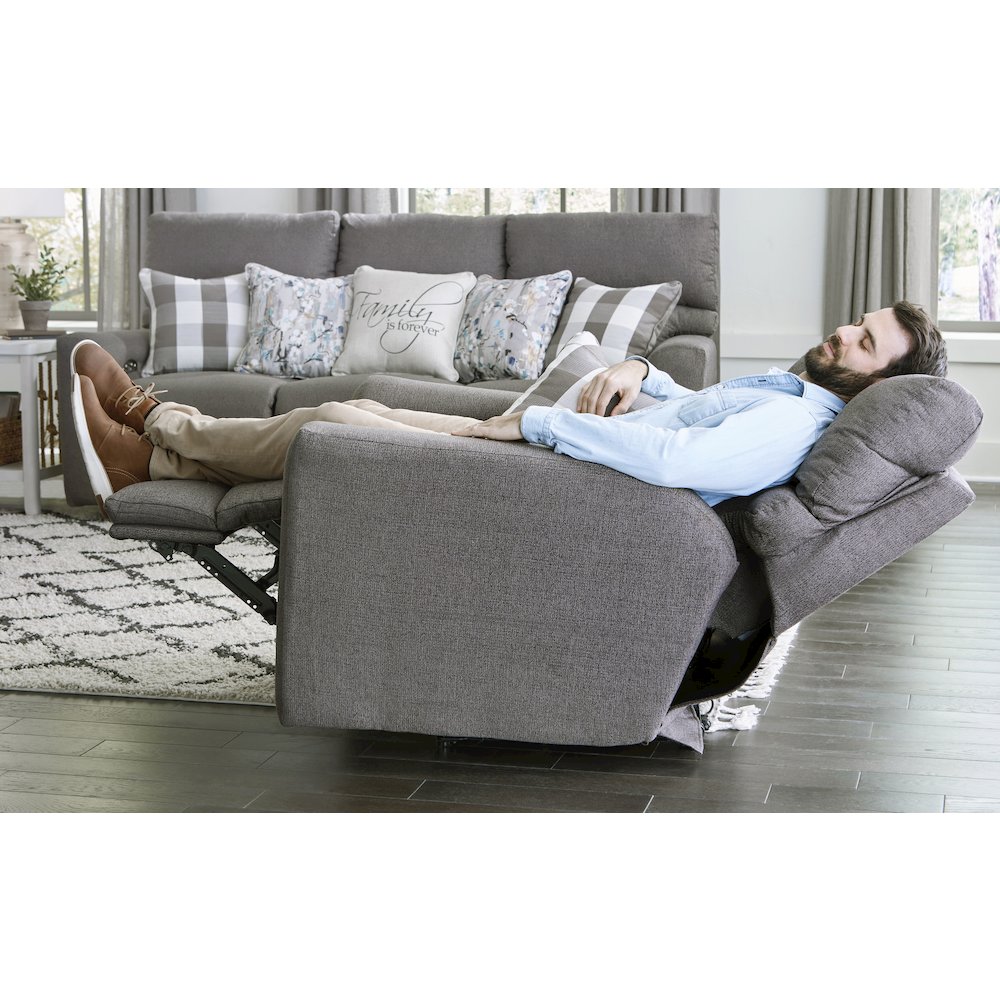Searsport Power Recliner with Power Adjustable Headrest. Picture 6