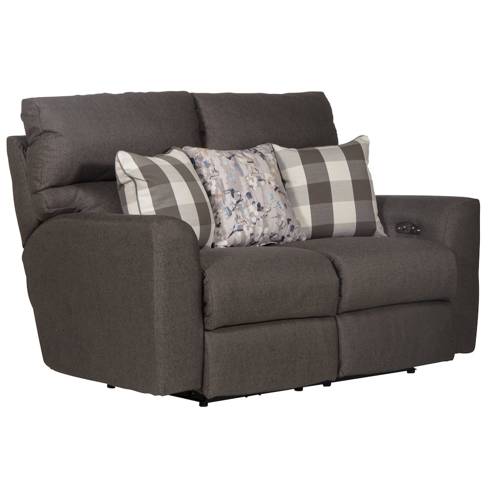 Searsport Power Reclining Loveseat with Power Adjustable Headrest. Picture 1