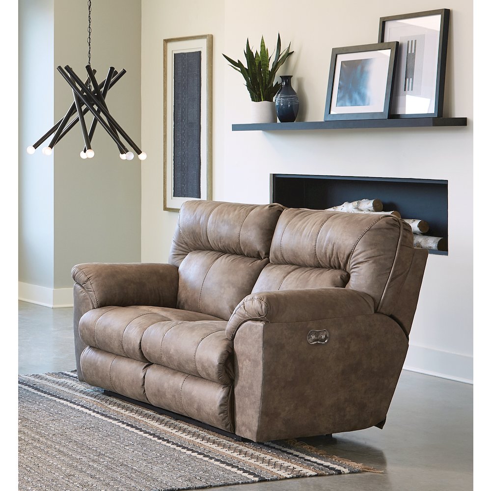 Hollins Power Reclining Loveseat. Picture 8