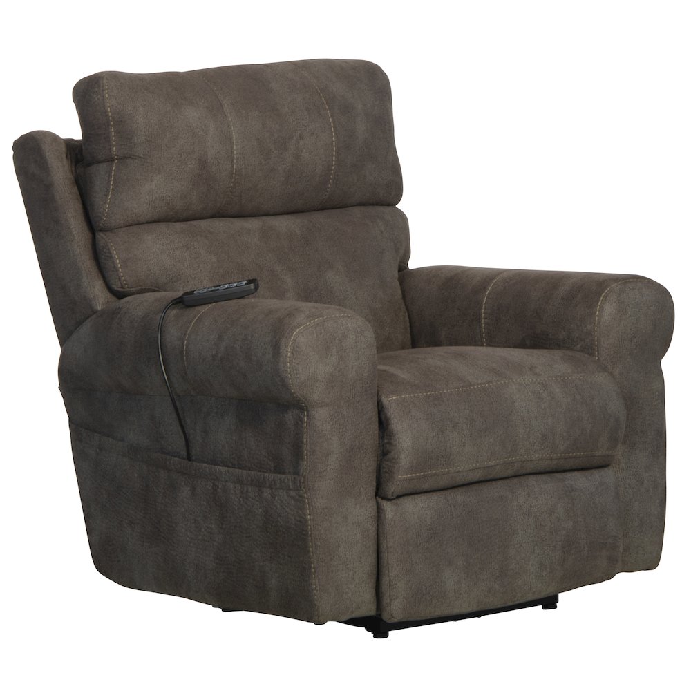Tranquility Power Lay Flat Recliner with Power Adjustable Headrest & Lumbar. Picture 1