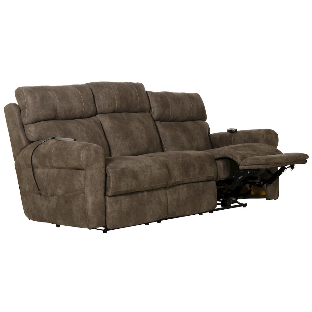 Tranquility Power Lay Flat Recliner with Power Adjustable Headrest & Lumbar. Picture 3