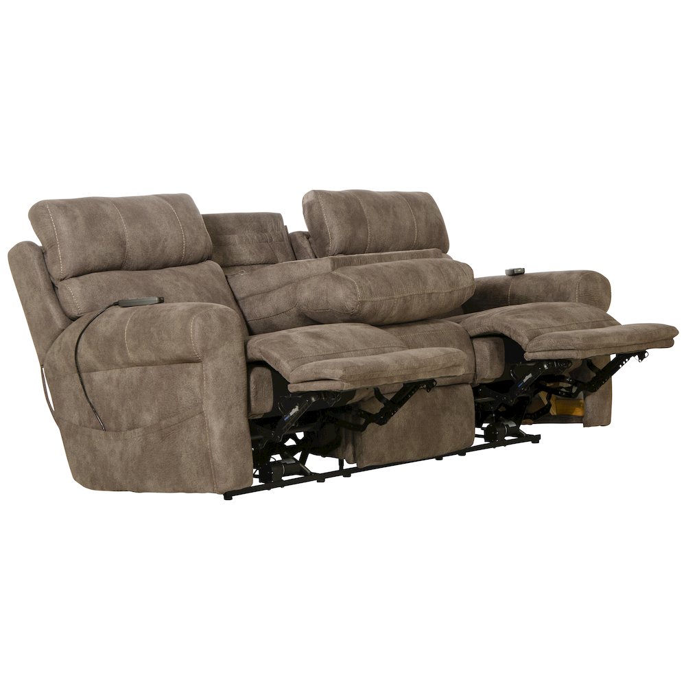 Tranquility Power Lay Flat Recliner with Power Adjustable Headrest & Lumbar. Picture 5