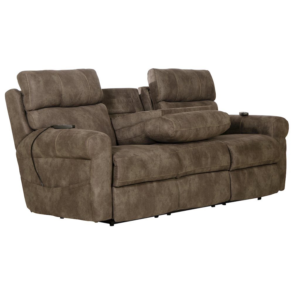 Tranquility Power Lay Flat Recliner with Power Adjustable Headrest & Lumbar. Picture 2