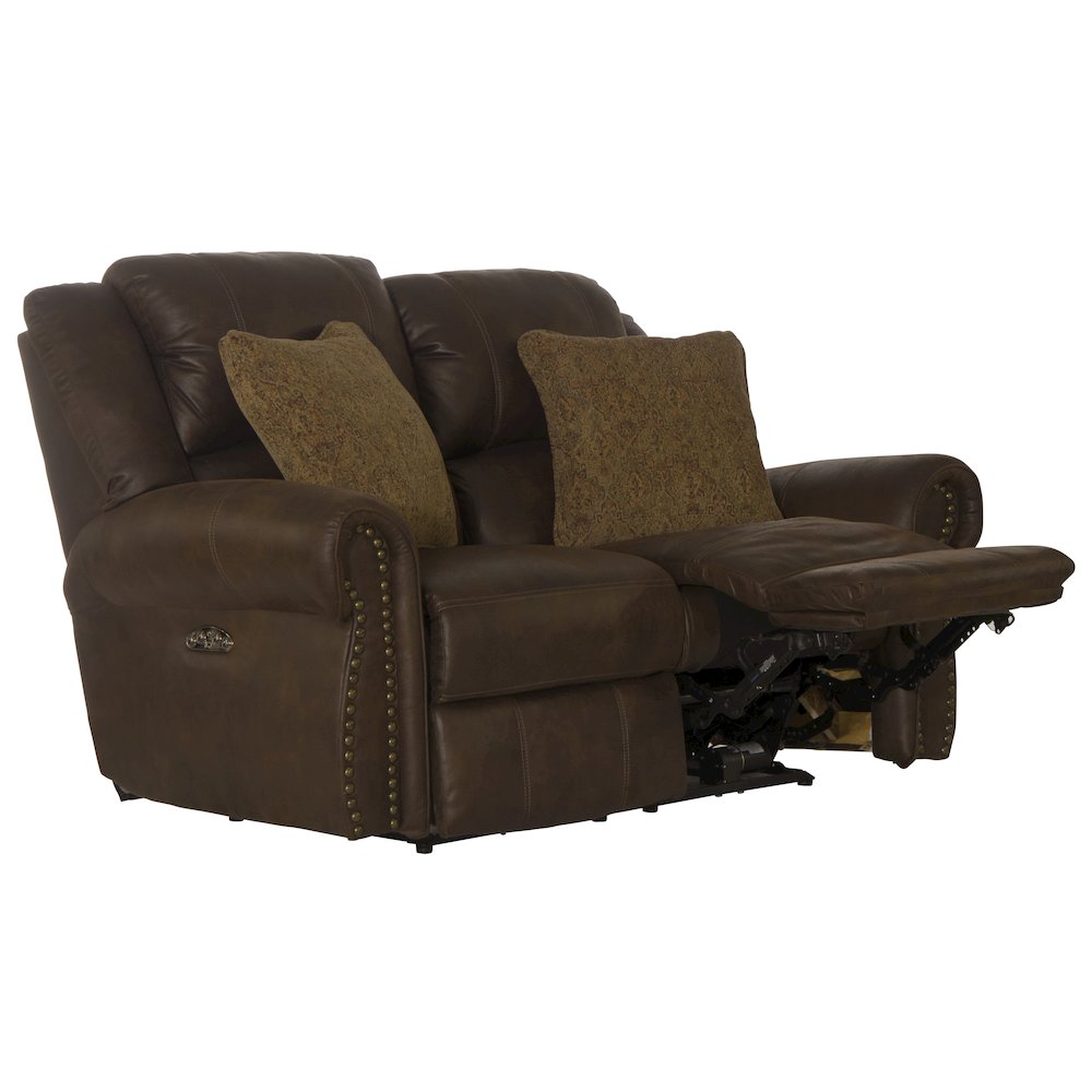 Pickett Power Reclining Loveseat with Power Adjustable Headrest. Picture 2
