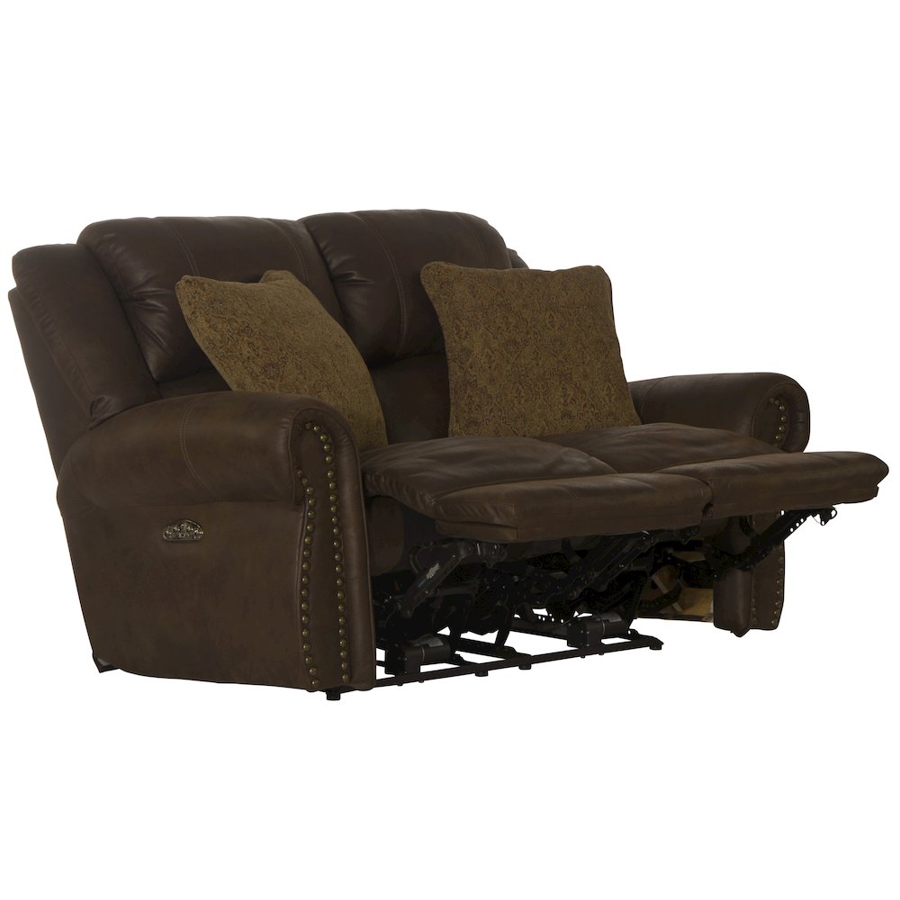 Pickett Power Reclining Loveseat with Power Adjustable Headrest. Picture 3