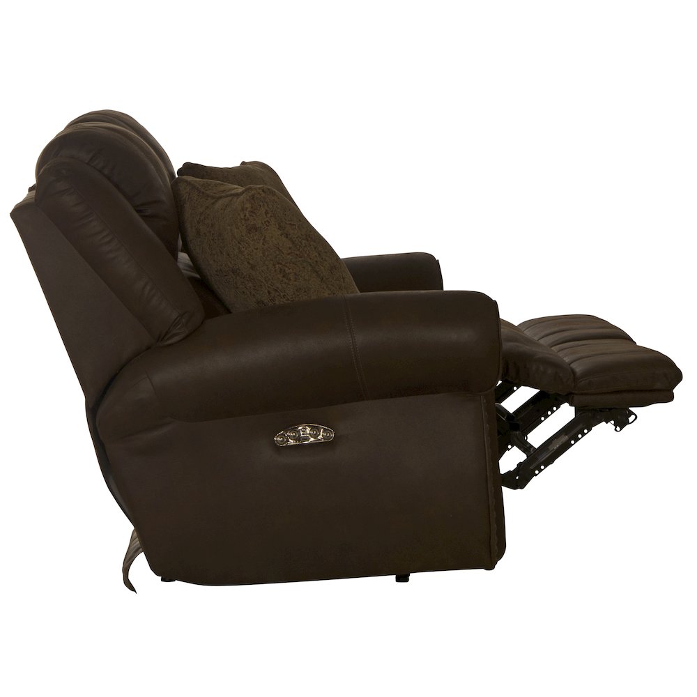 Pickett Power Reclining Loveseat with Power Adjustable Headrest. Picture 7