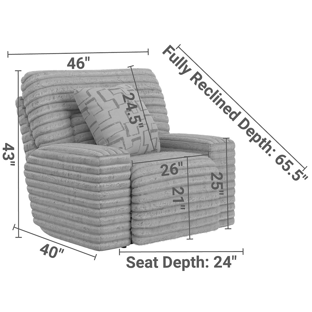 Lynx Power Zero Gravity Recliner. Picture 23