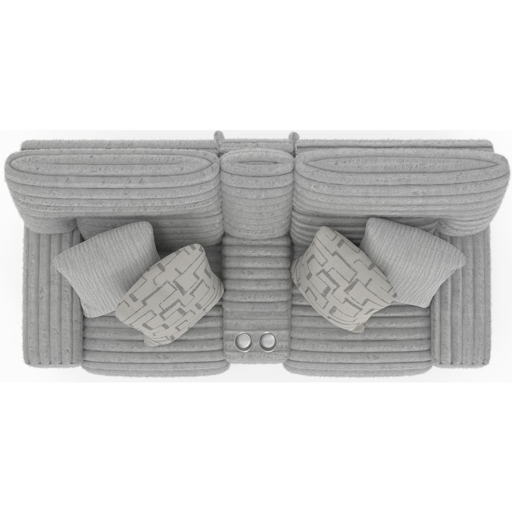 Lynx Power Reclining Console Loveseat with Zero Gravity. Picture 6