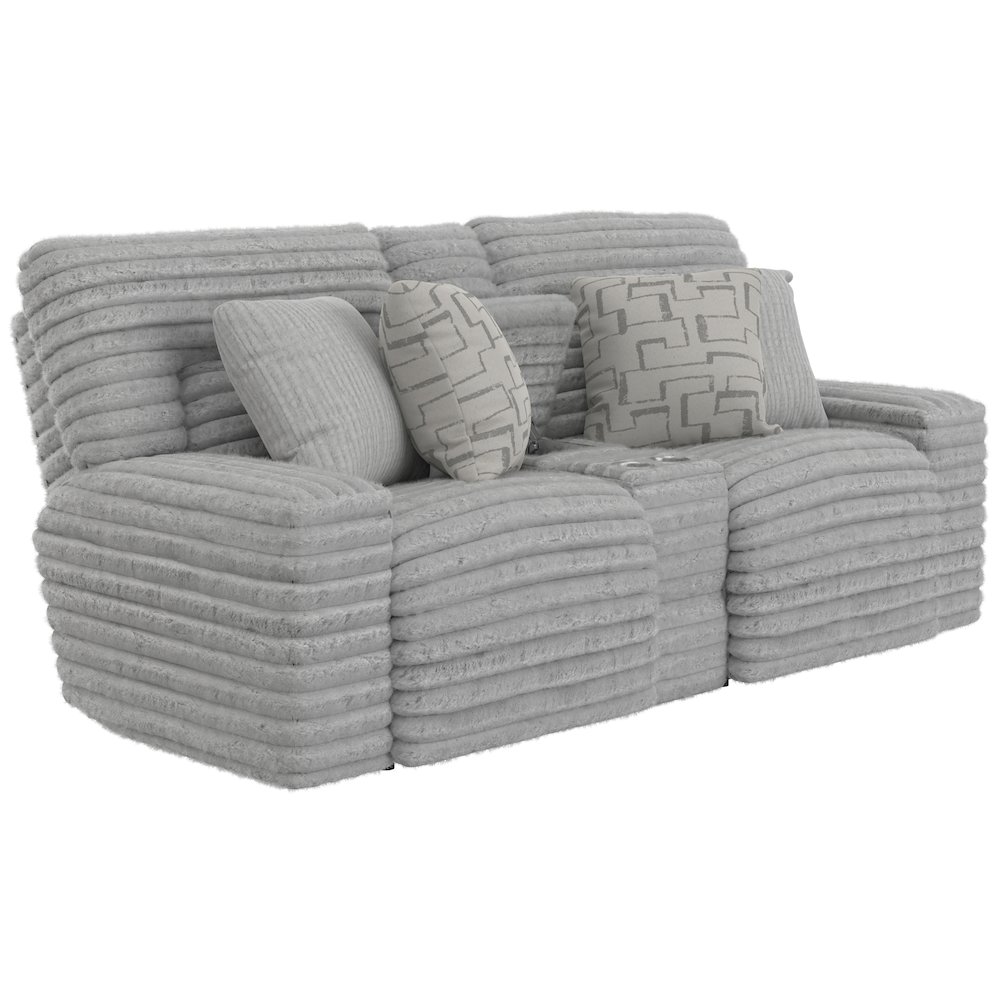 Lynx Power Reclining Console Loveseat with Zero Gravity. Picture 7