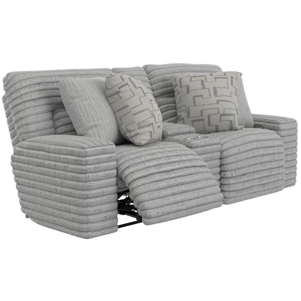 Lynx Power Reclining Console Loveseat with Zero Gravity. Picture 9