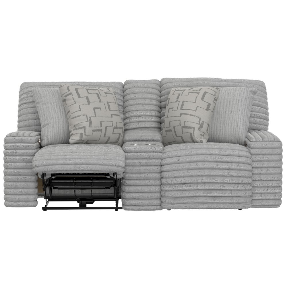 Lynx Power Reclining Console Loveseat with Zero Gravity. Picture 14