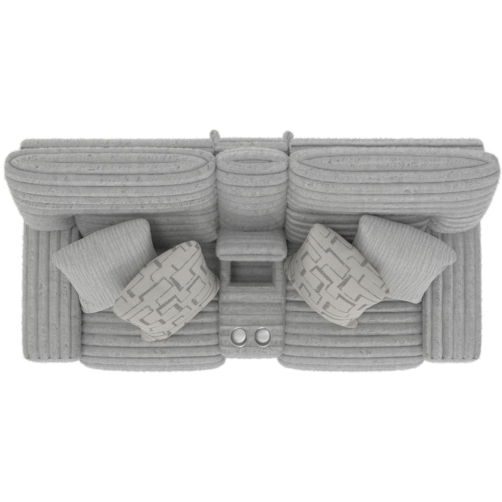 Lynx Power Reclining Console Loveseat with Zero Gravity. Picture 18
