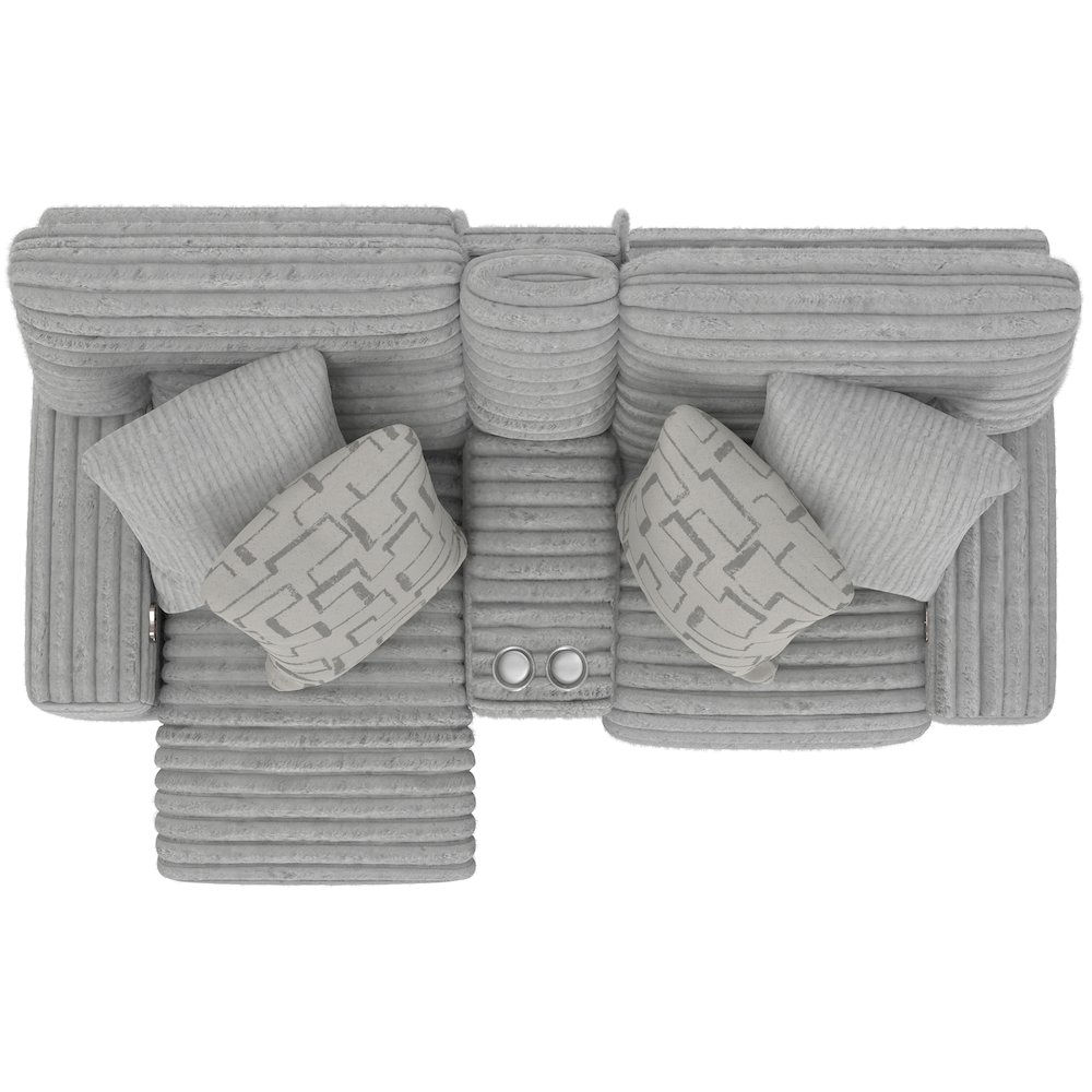 Lynx Power Reclining Console Loveseat with Zero Gravity. Picture 20