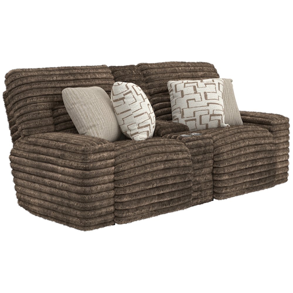 Lynx Power Reclining Console Loveseat with Zero Gravity. Picture 1