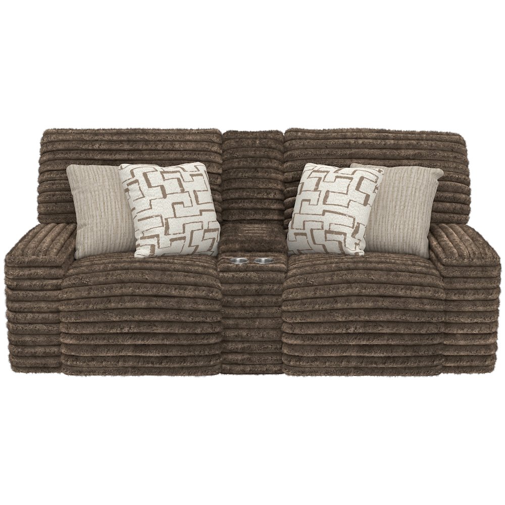 Lynx Power Reclining Console Loveseat with Zero Gravity. Picture 5