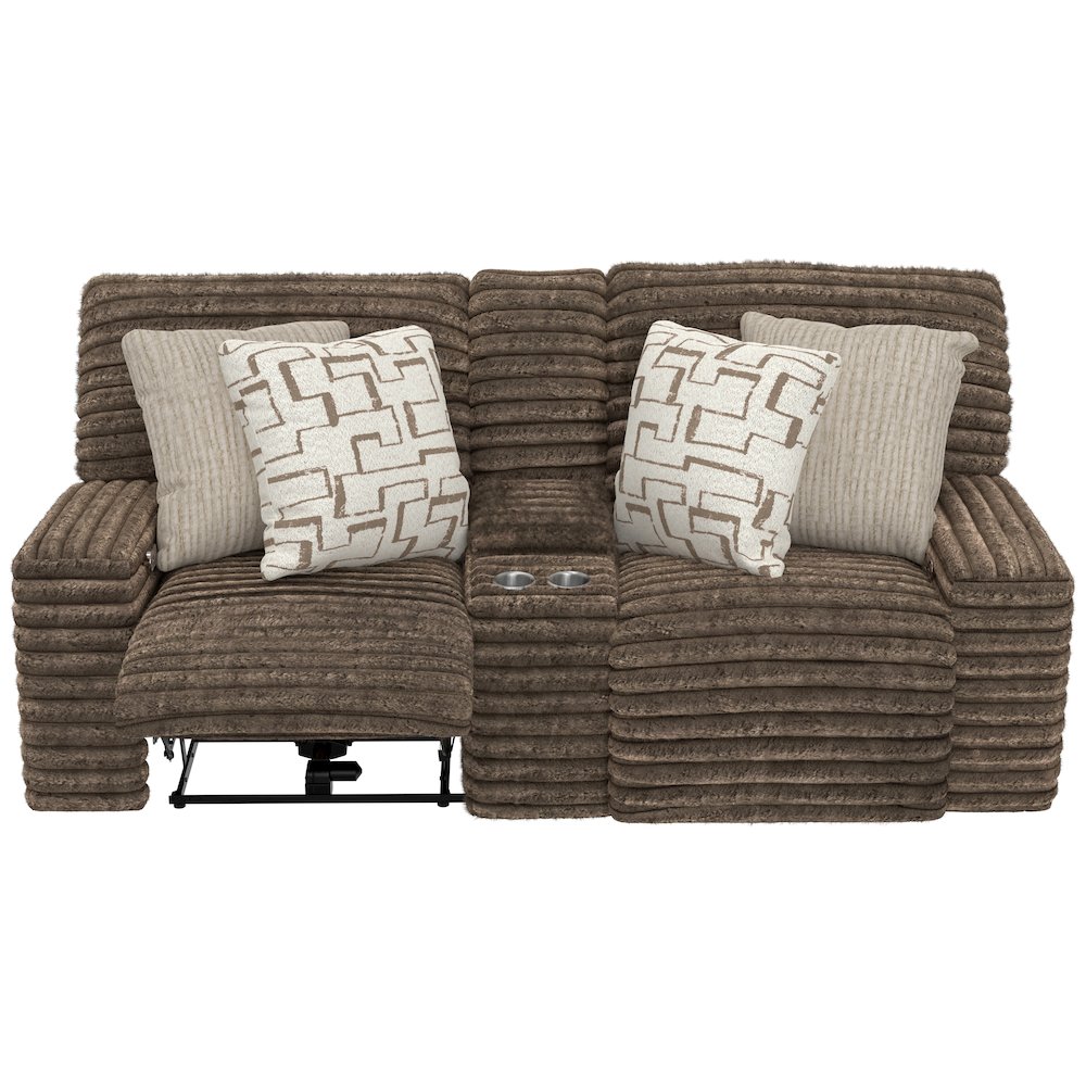 Lynx Power Reclining Console Loveseat with Zero Gravity. Picture 6