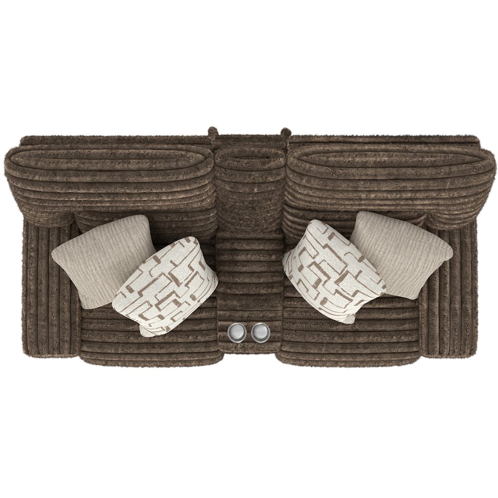 Lynx Power Reclining Console Loveseat with Zero Gravity. Picture 11