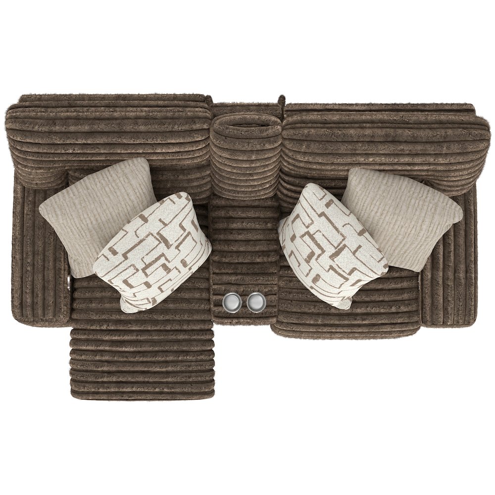 Lynx Power Reclining Console Loveseat with Zero Gravity. Picture 12