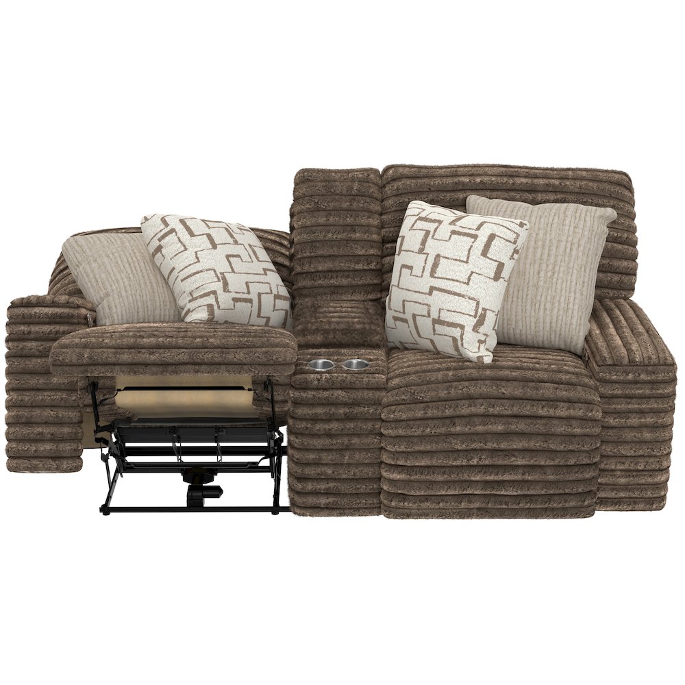 Lynx Power Reclining Console Loveseat with Zero Gravity. Picture 15