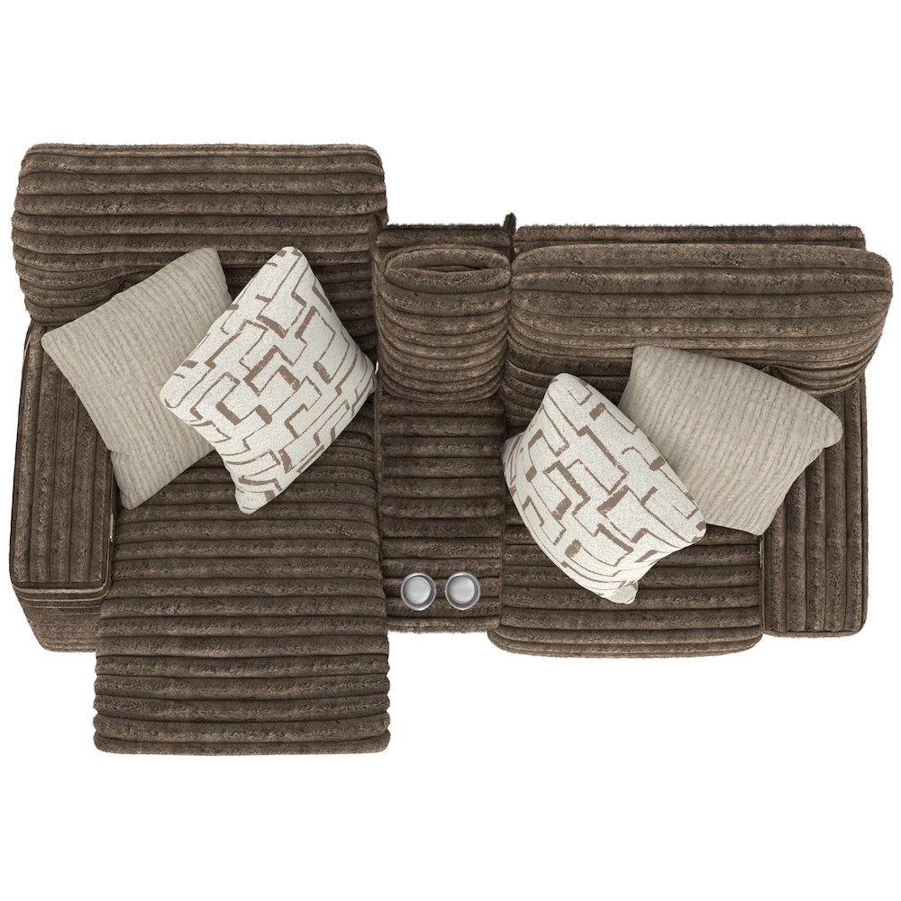 Lynx Power Reclining Console Loveseat with Zero Gravity. Picture 18