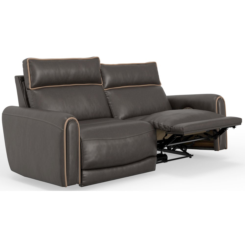 Nico Power Reclining Sofa with Power Adjustable Headrest. Picture 3