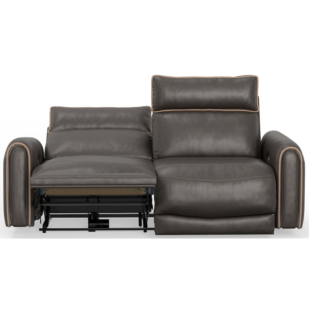 Nico Power Reclining Sofa with Power Adjustable Headrest. Picture 7