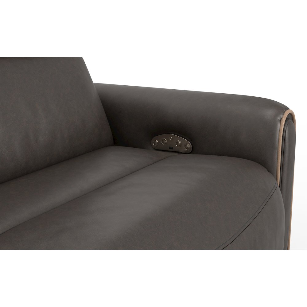 Nico Power Reclining Sofa with Power Adjustable Headrest. Picture 13