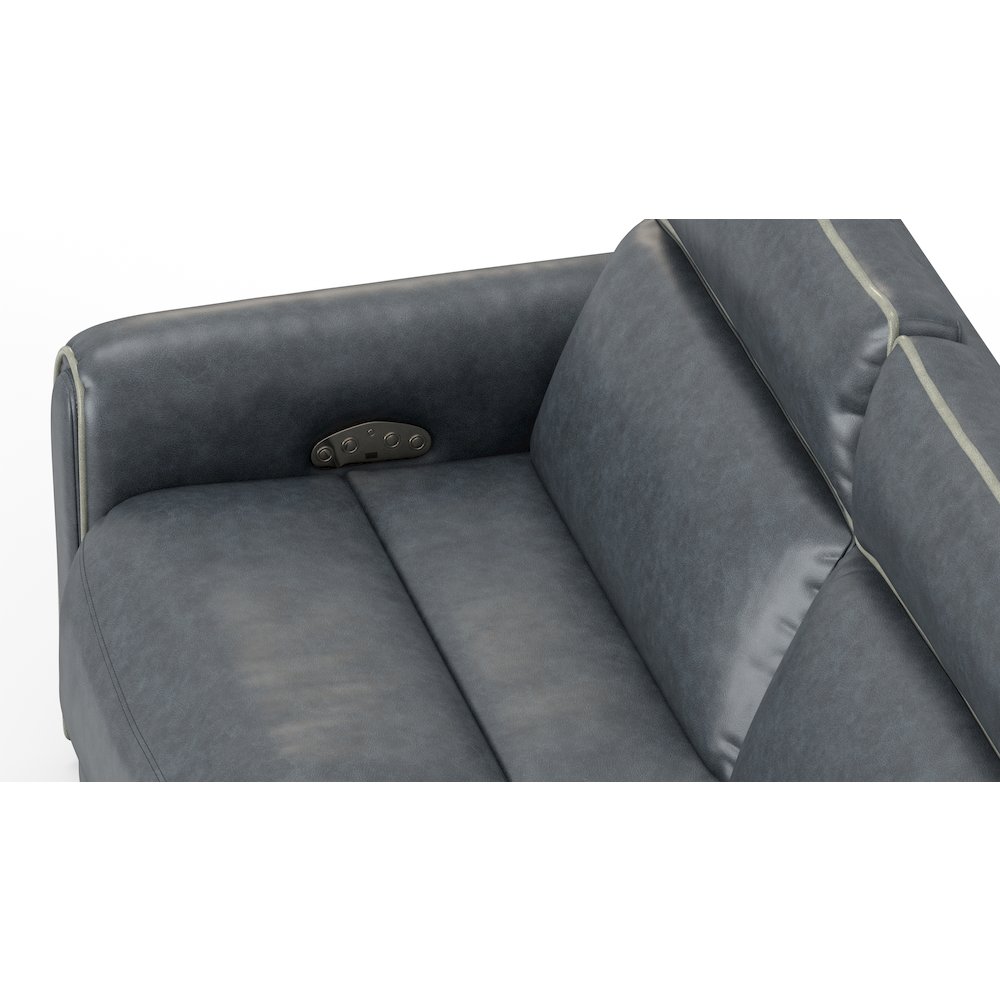 Nico Power Reclining Sofa with Power Adjustable Headrest. Picture 17