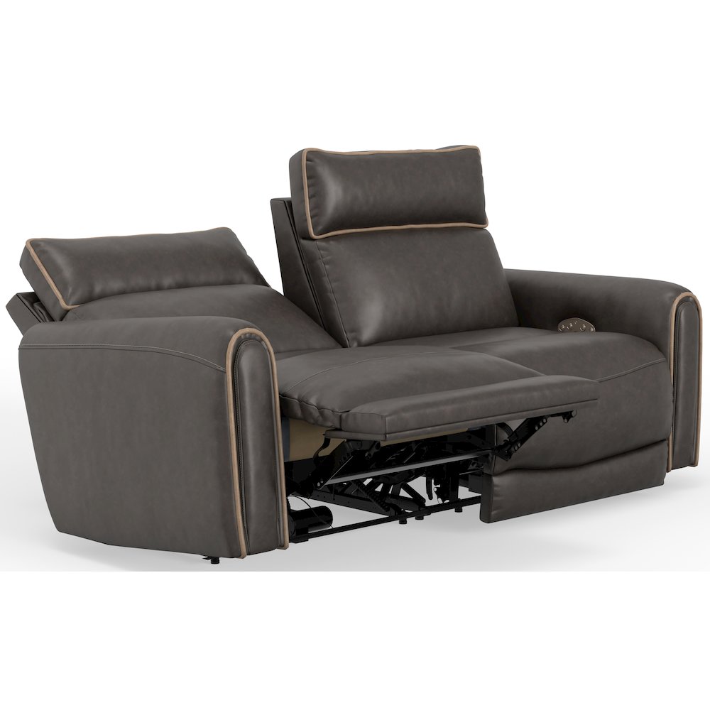 Nico Power Reclining Loveseat with Power Adjustable Headrest. Picture 2