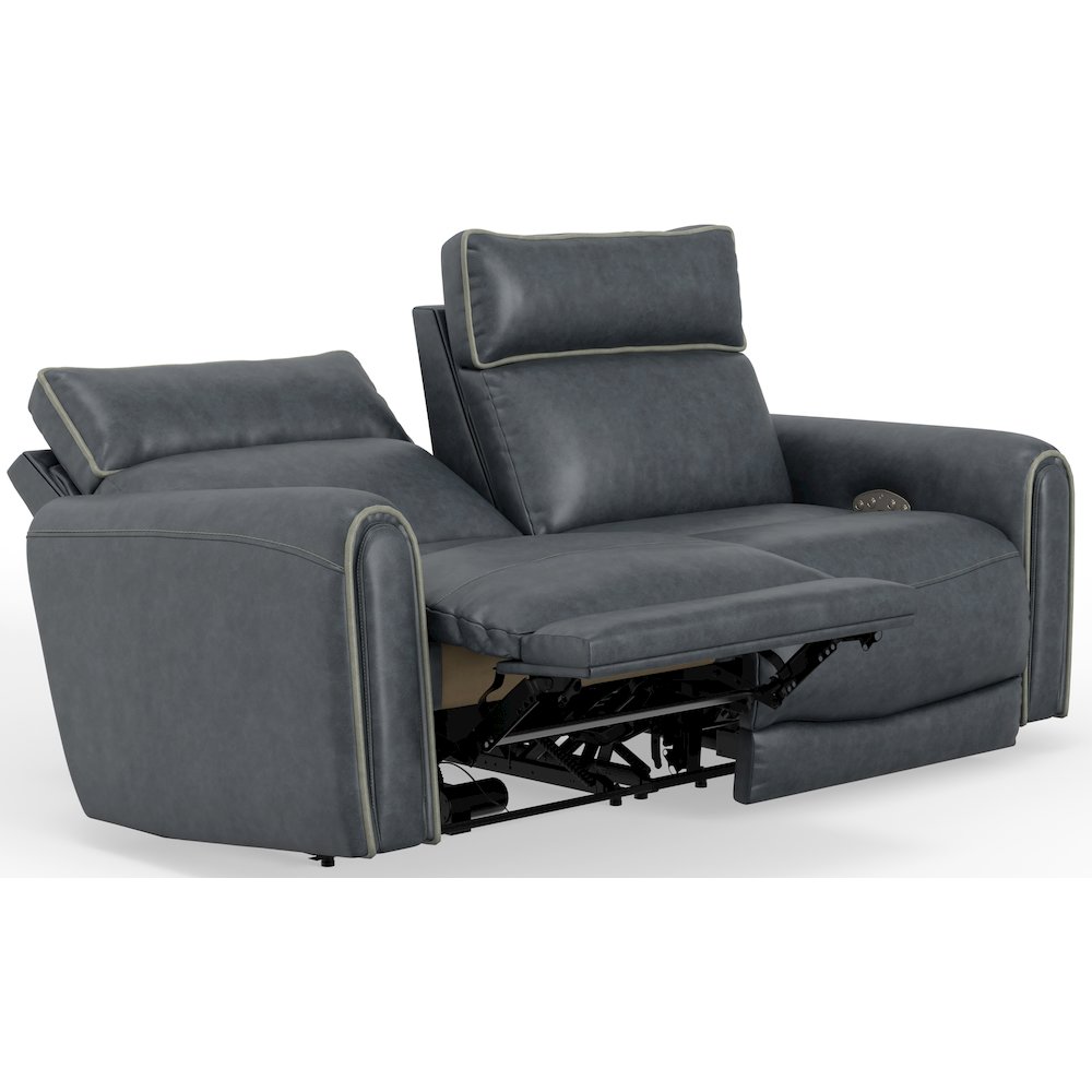Nico Power Reclining Loveseat with Power Adjustable Headrest. Picture 2