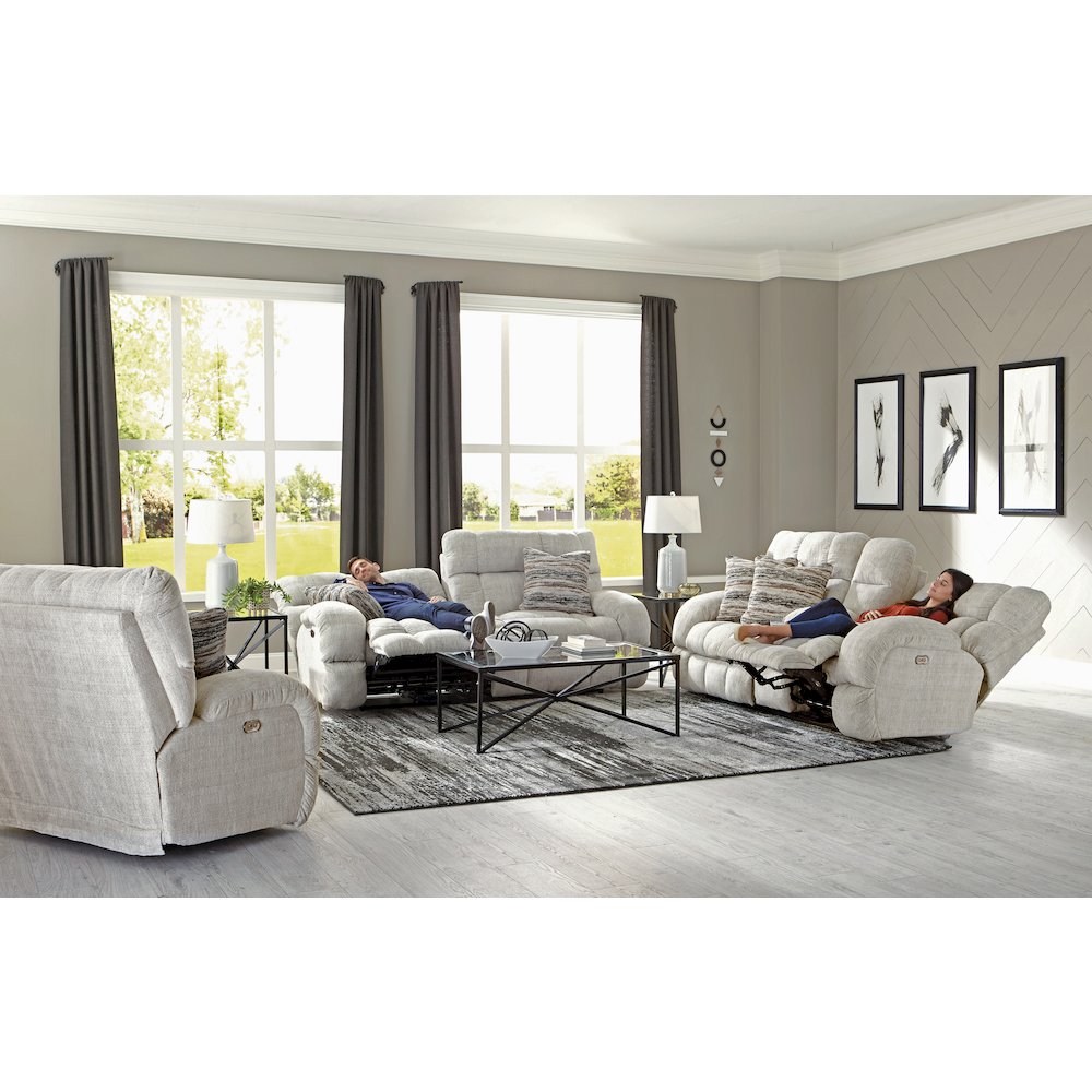 Ashland Lay Flat Reclining Console Loveseat. Picture 7