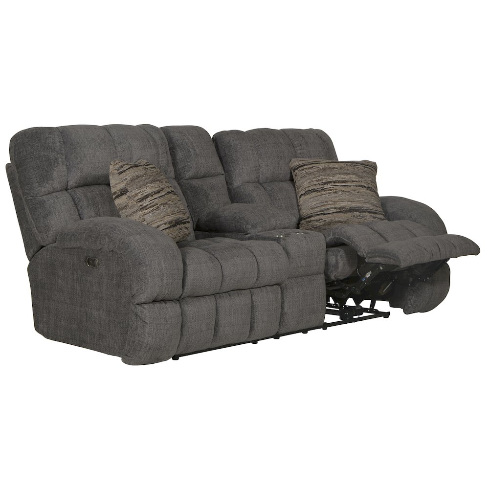 Ashland Lay Flat Reclining Console Loveseat. Picture 10