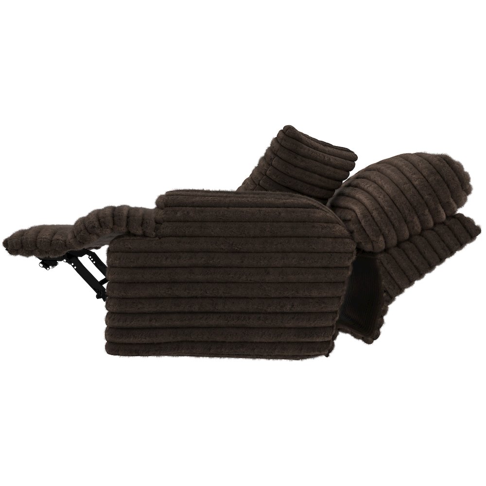 Oversized Deep Seat Power Recliner with Power Adjustable Headrest (Chocolate). Picture 19