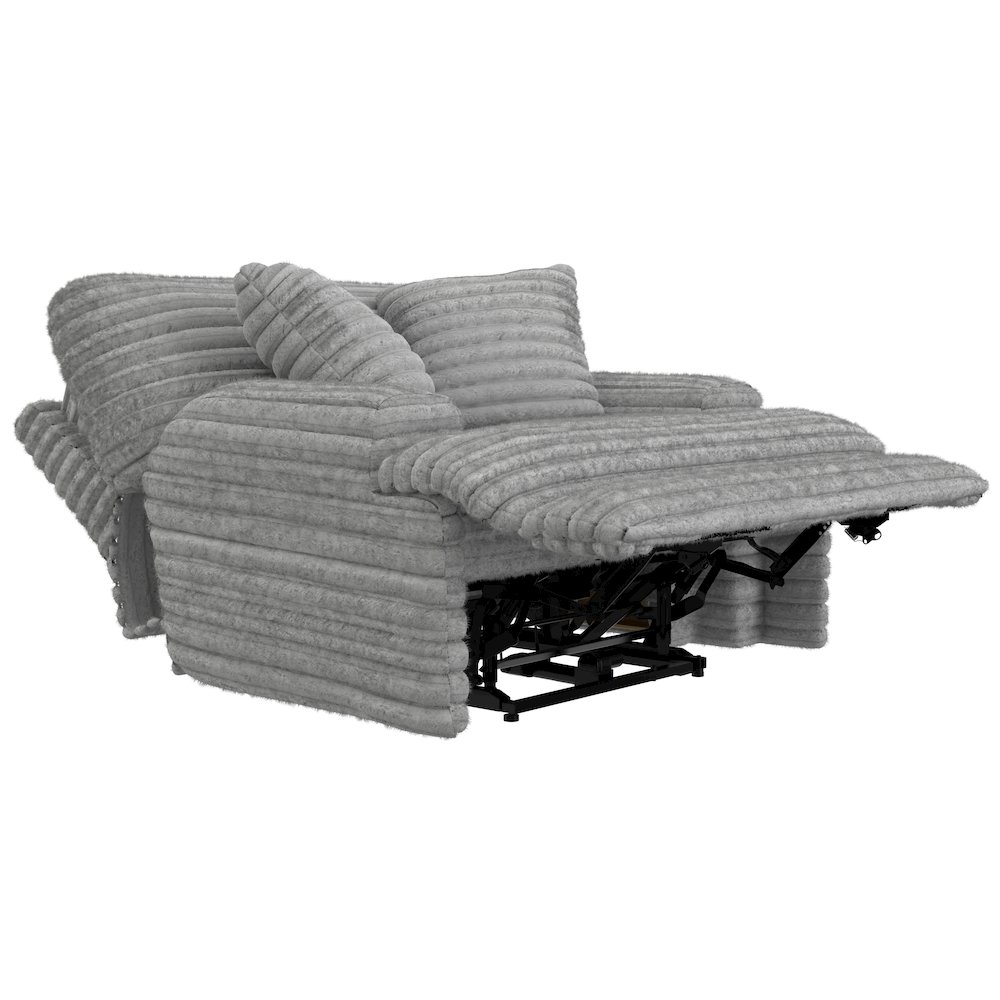 Oversized Deep Seat Power Recliner with Power Adjustable Headrest (Moonstruck). Picture 2