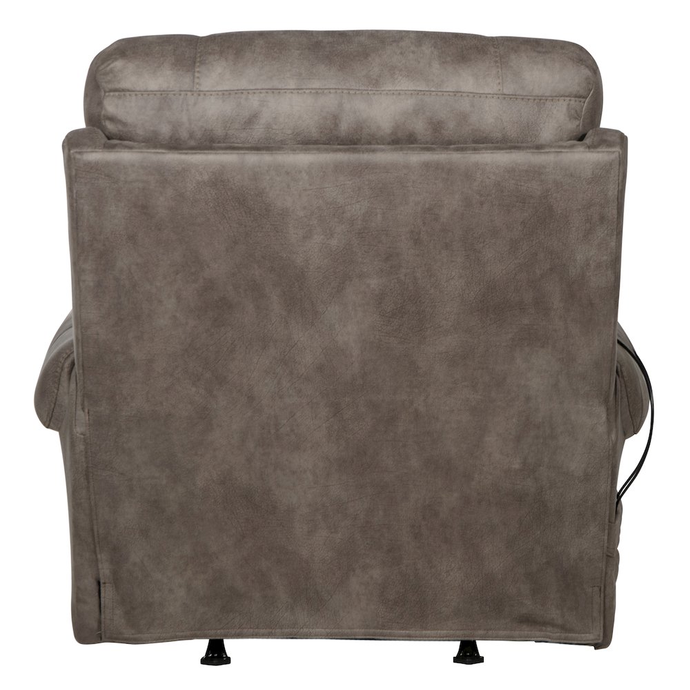 Recharger Power Rocker Recliner with Power Adjustable Headrest & Lumbar. Picture 3