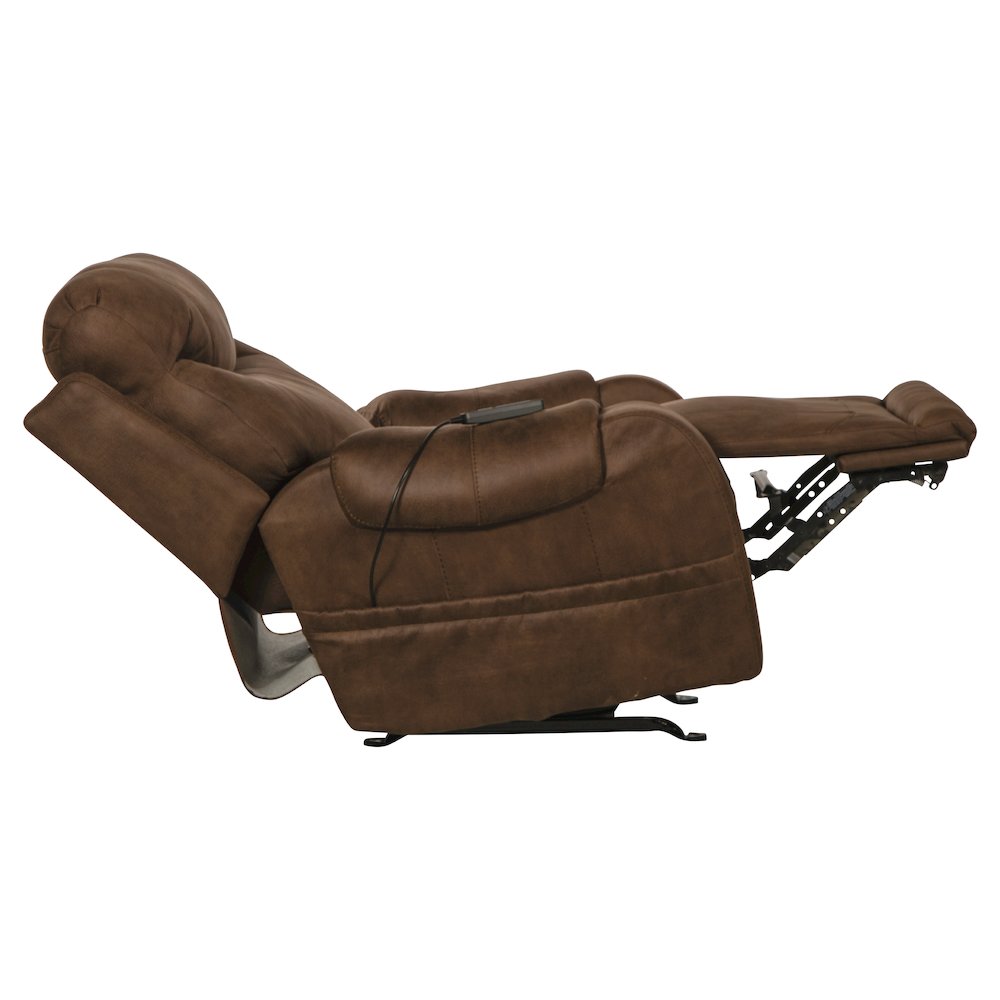 Recharger Power Rocker Recliner with Power Adjustable Headrest & Lumbar. Picture 7