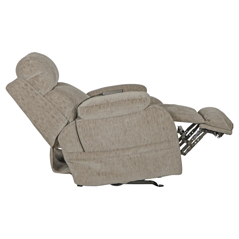 Refresher Power Rocker Recliner with Power Adjustable Headrest & Lumbar. Picture 7