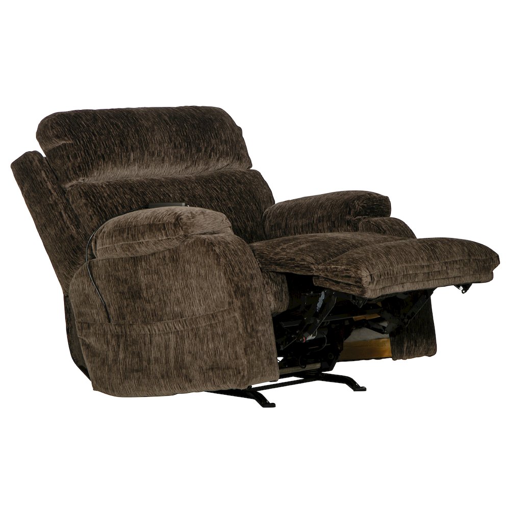 Refresher Power Rocker Recliner with Power Adjustable Headrest & Lumbar. Picture 2