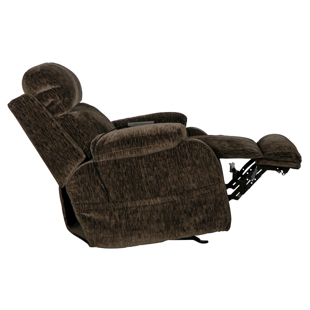 Refresher Power Rocker Recliner with Power Adjustable Headrest & Lumbar. Picture 7