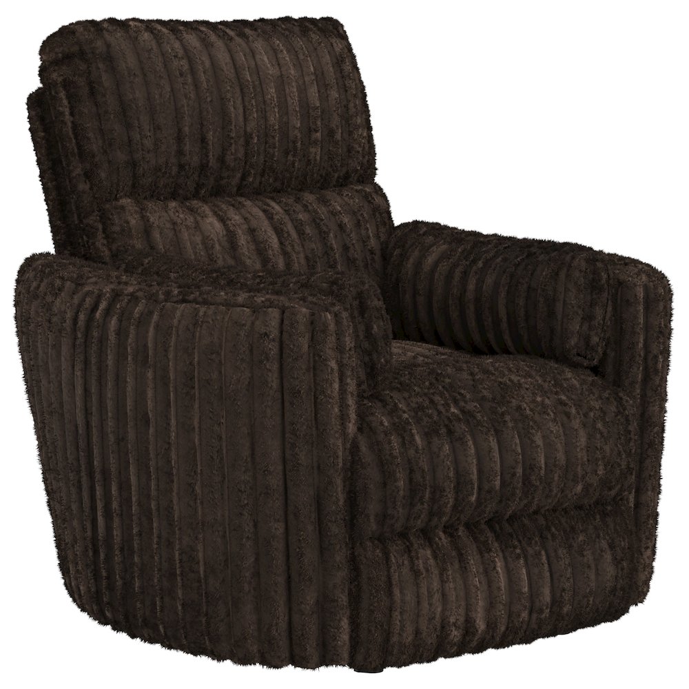 Daydream Power Rocker Recliner in Chocolate color. Picture 1
